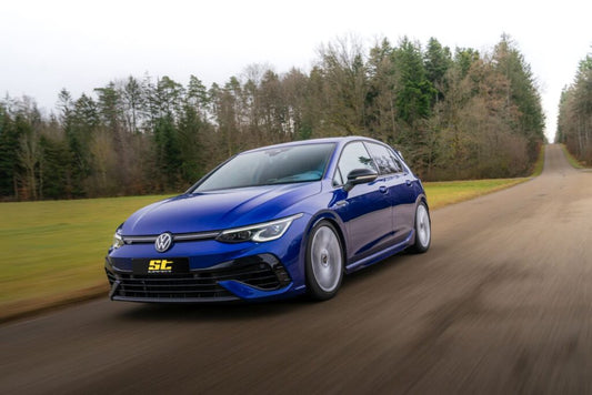 La suspensión ST XTA plus 3 para VW Golf 8 R: máximo rendimiento, estética agresiva y ajuste total